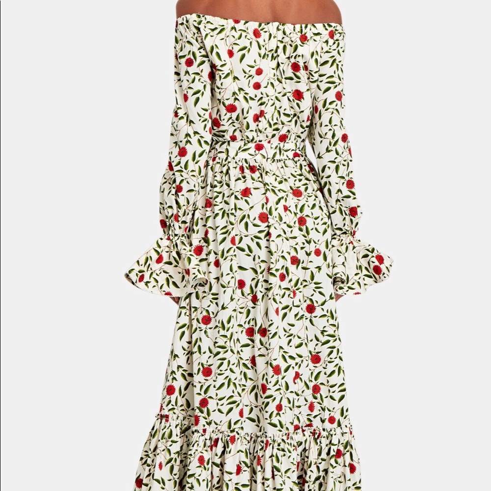 NWT Agua Bendita Alemendra Off the Shoulder Dress
